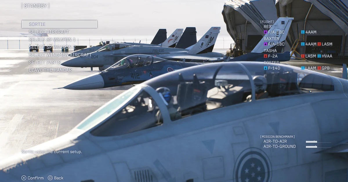 Ace Combat 8: Every Guide official art