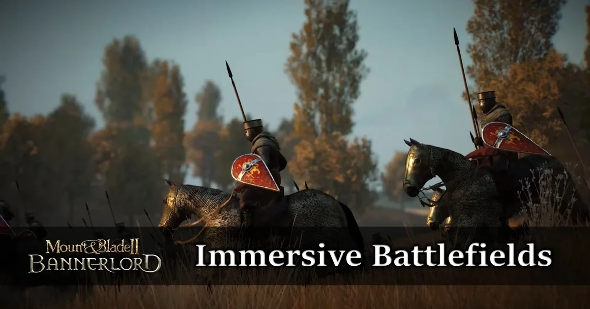 Immersive Battlefields mod for Bannerlord by ShutUpMalfoy