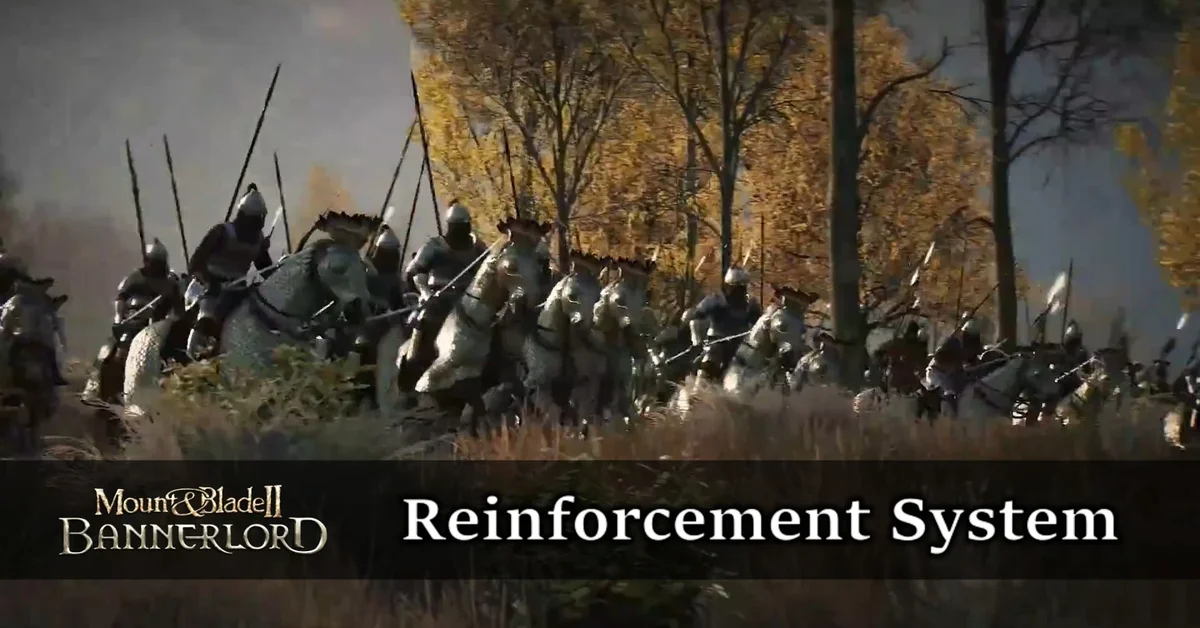 Reinforcement System mod for Bannerlord by ShutUpMalfoy