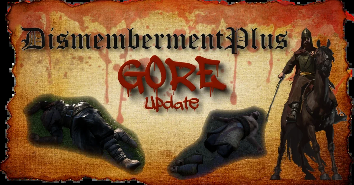 DismembermentPlus mod for Bannerlord by TheSchwarz1 (original concept by jedijosh920)