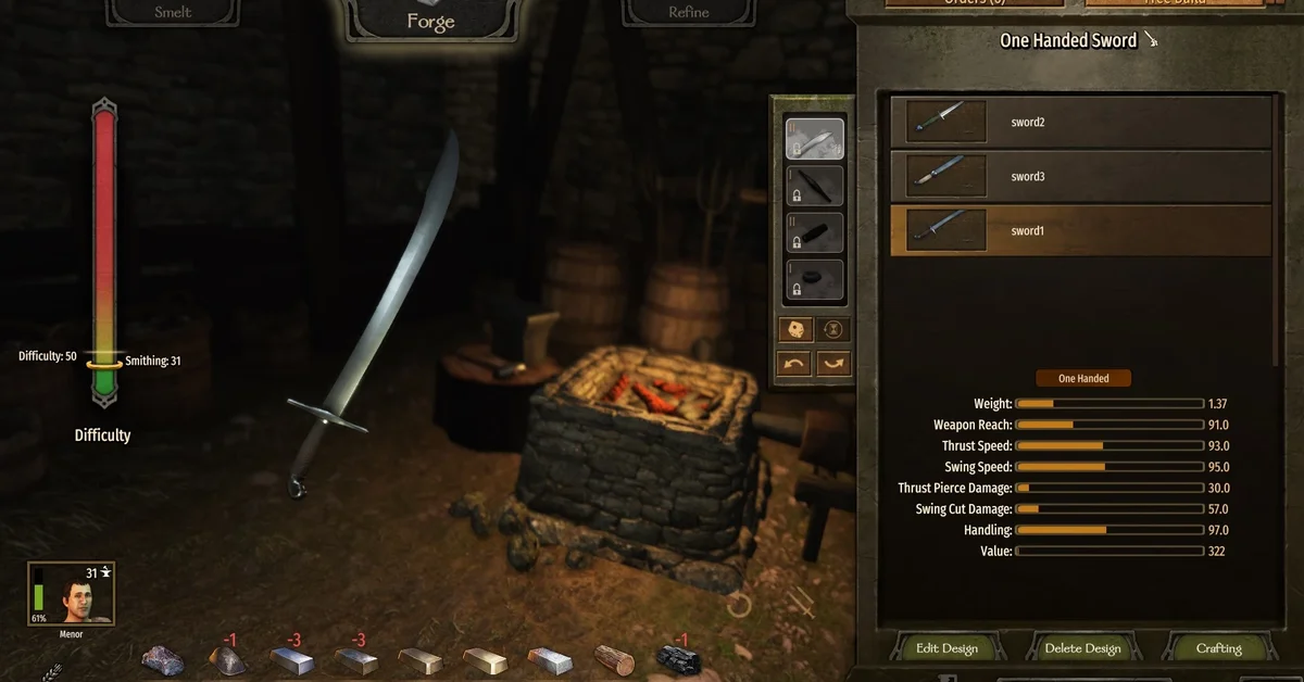 Better Smithing Continued mod for Bannerlord by SkaLoLaz