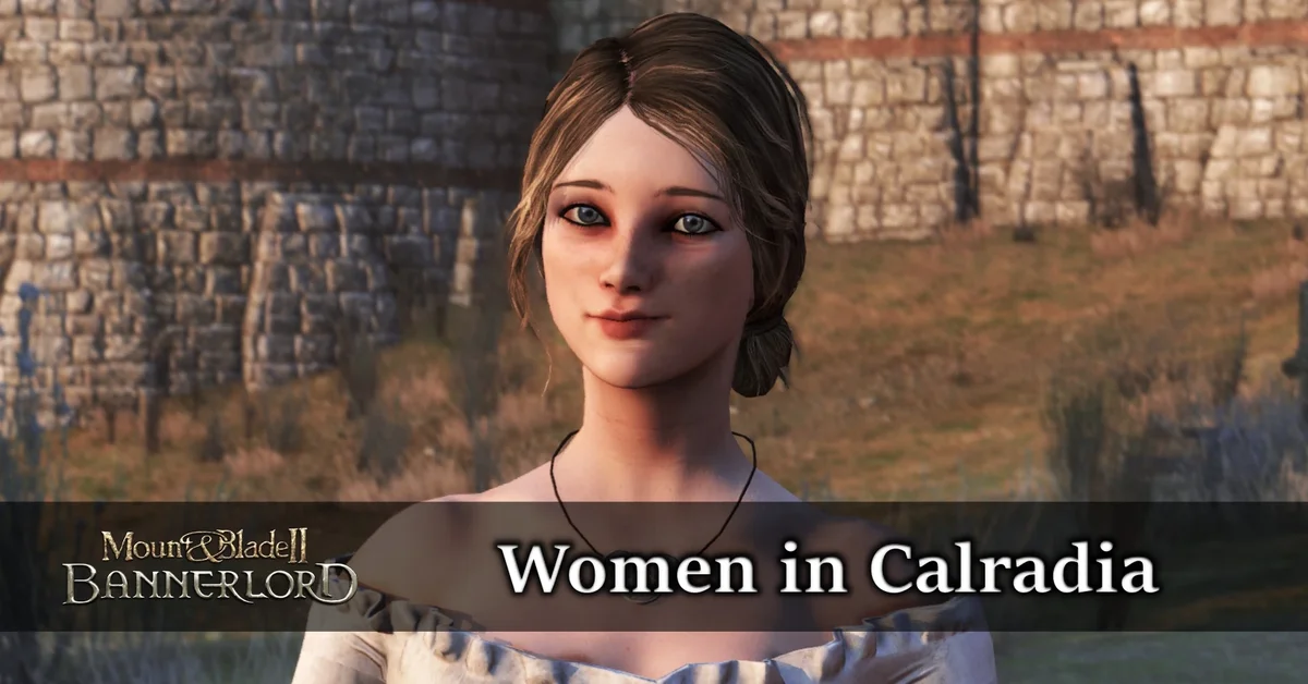 Women in Calradia mod for Bannerlord by ShutUpMalfoy