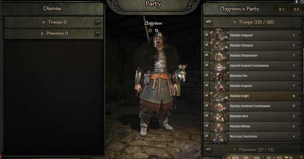 Troop Sorting mod for Bannerlord by Snah79