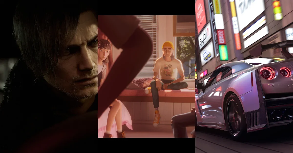 Official art from Resident Evil Requiem, Mixtape, and Forza Horizon 6 on Xbox Series X