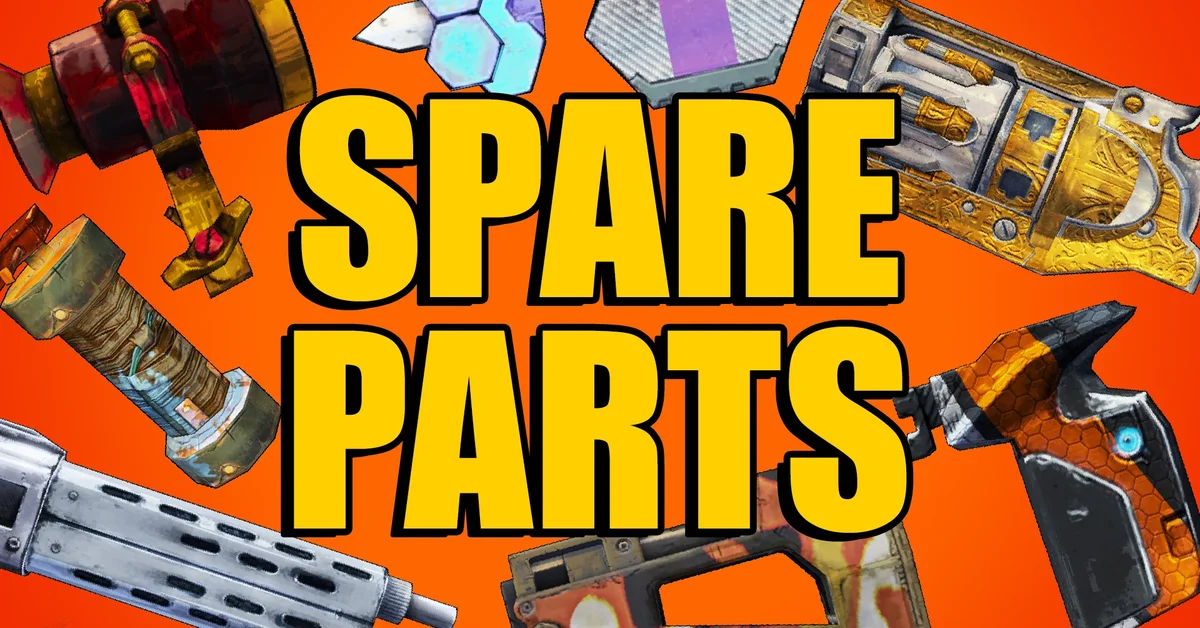 Spare Parts mod for Borderlands 2 by LaryIsland