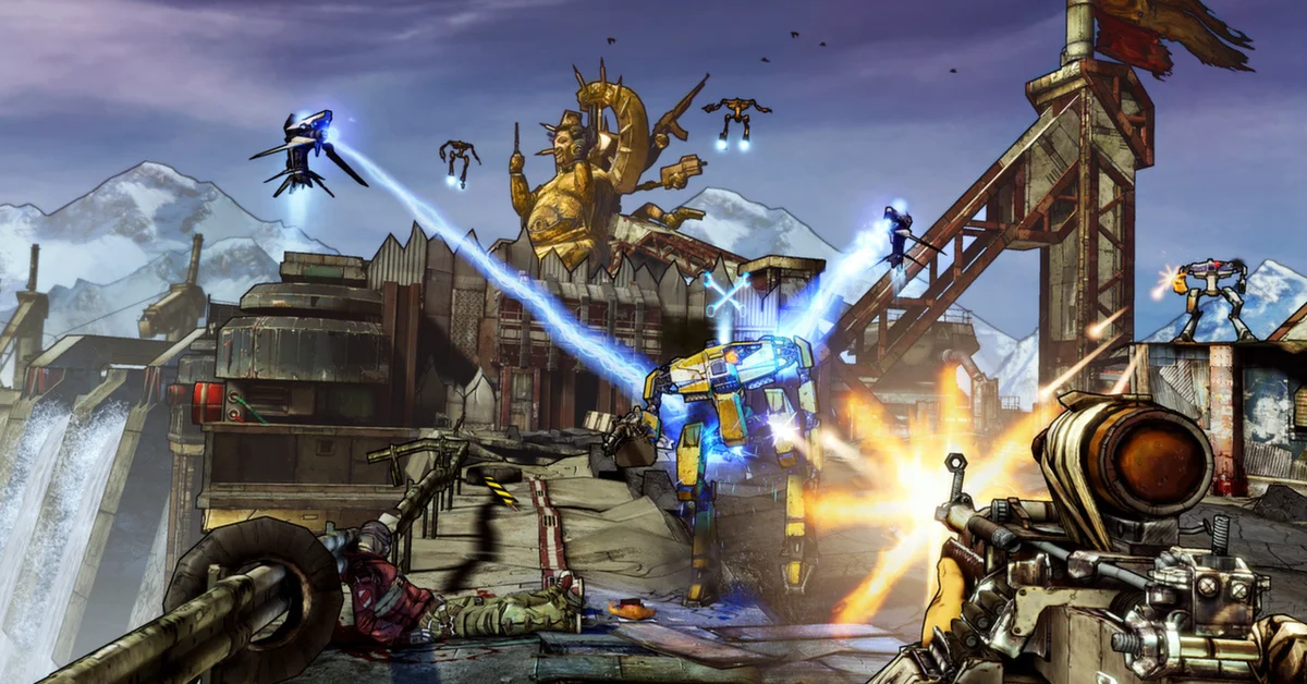 Official Borderlands 2 artwork