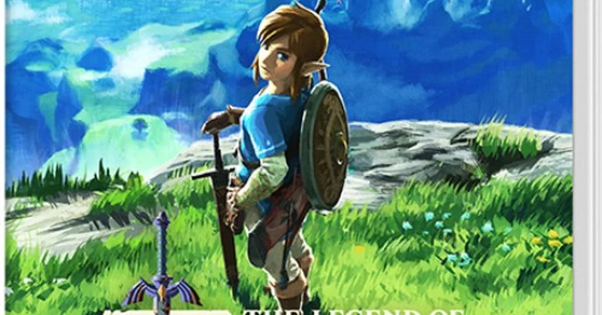 Official key art for The Legend of Zelda: Breath of the Wild