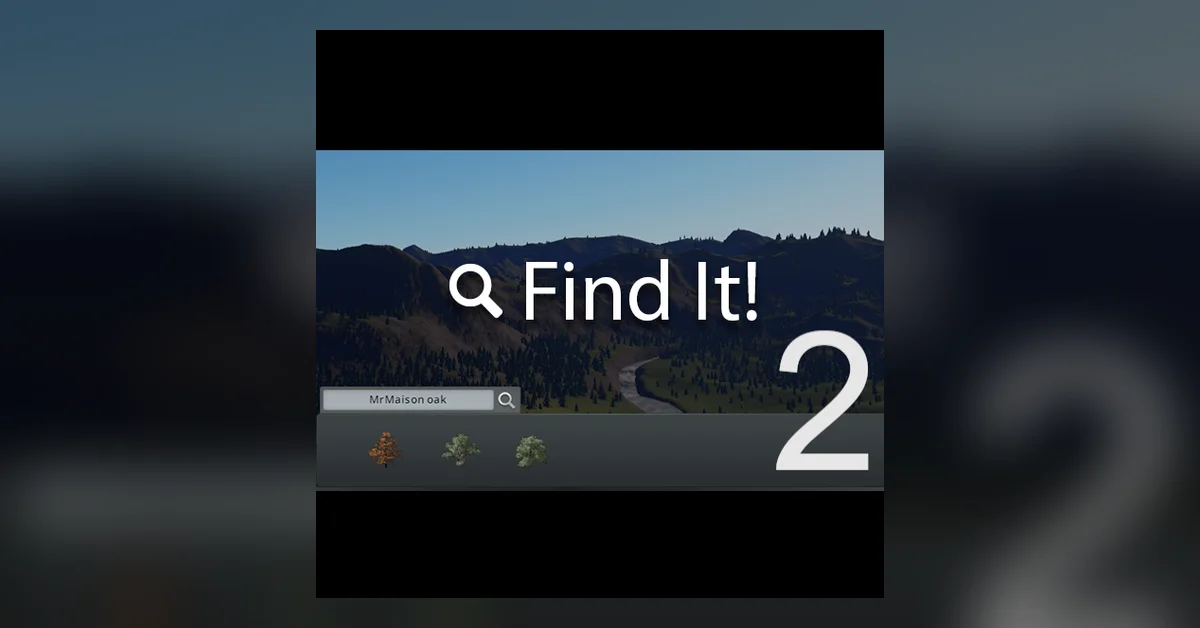 Find It! 2 mod for Cities Skylines by sway