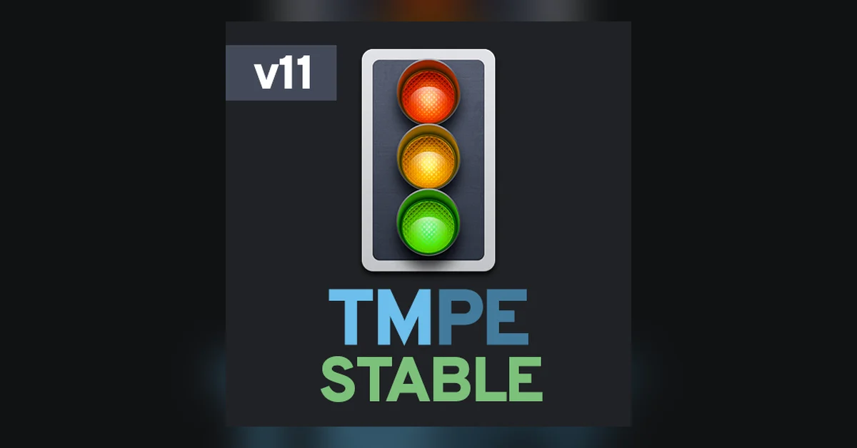Traffic Manager: President Edition (TM:PE) mod for Cities Skylines by Krzychu1245 and the TM:PE team