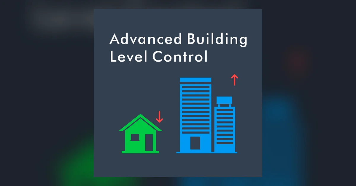 Advanced Building Level Control mod for Cities Skylines by algernon