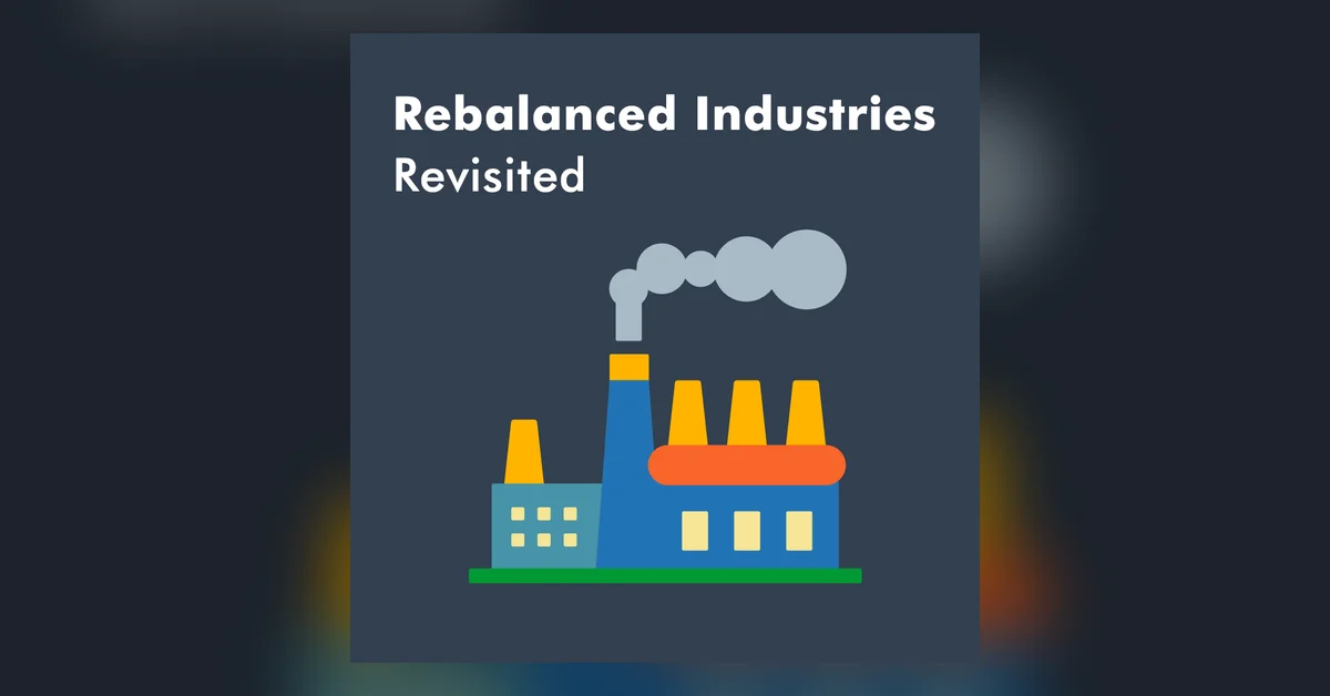 Rebalanced Industries Revisited mod for Cities Skylines by Mbyron26