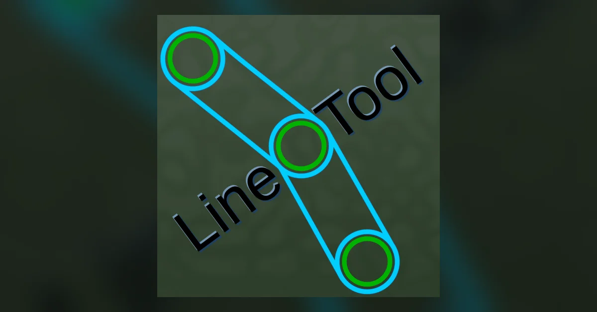 Line Tool mod for Cities Skylines by algernon
