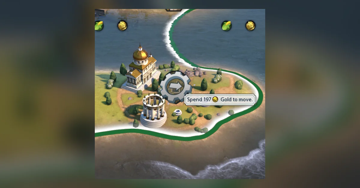 Movable Districts mod for Civilization 6 by wltk