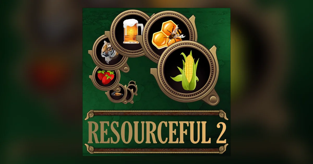 Resourceful 2 mod for Civilization 6 by Amatheria