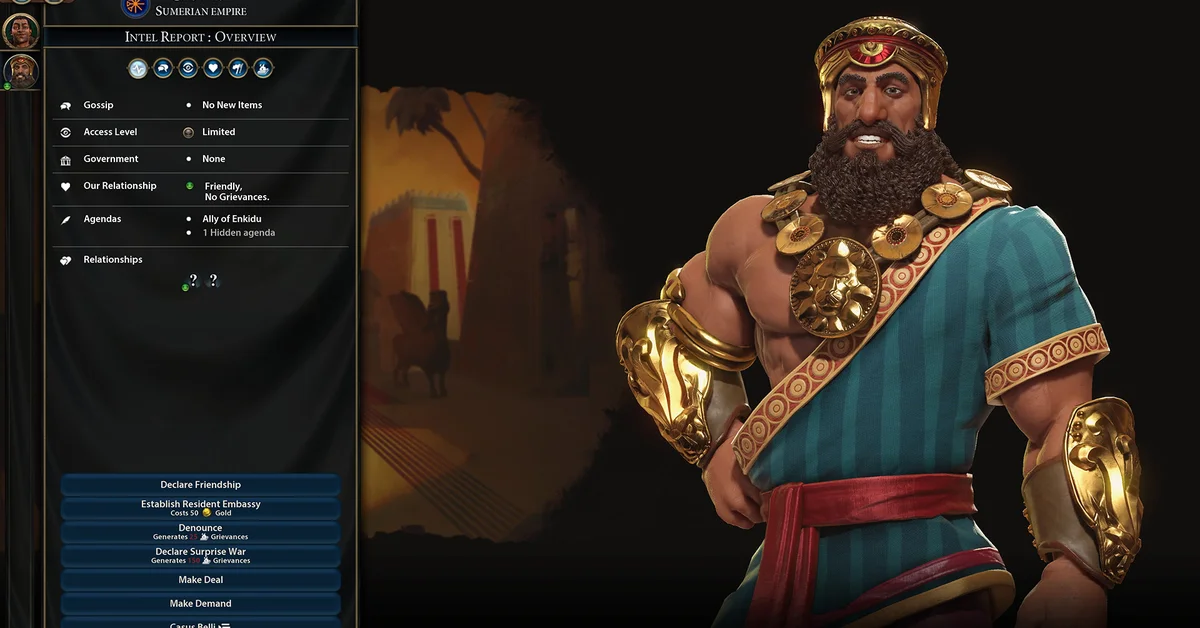 Official Civilization 6 artwork