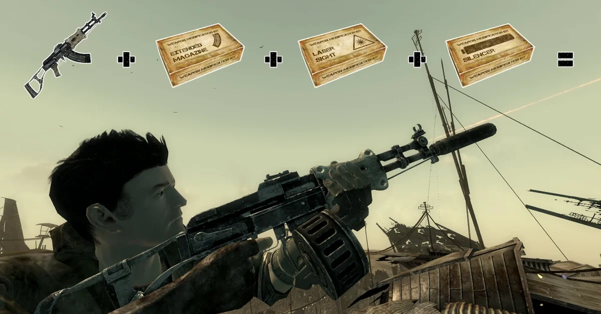 Weapon Mod Kits mod for Fallout 3 by Antistar