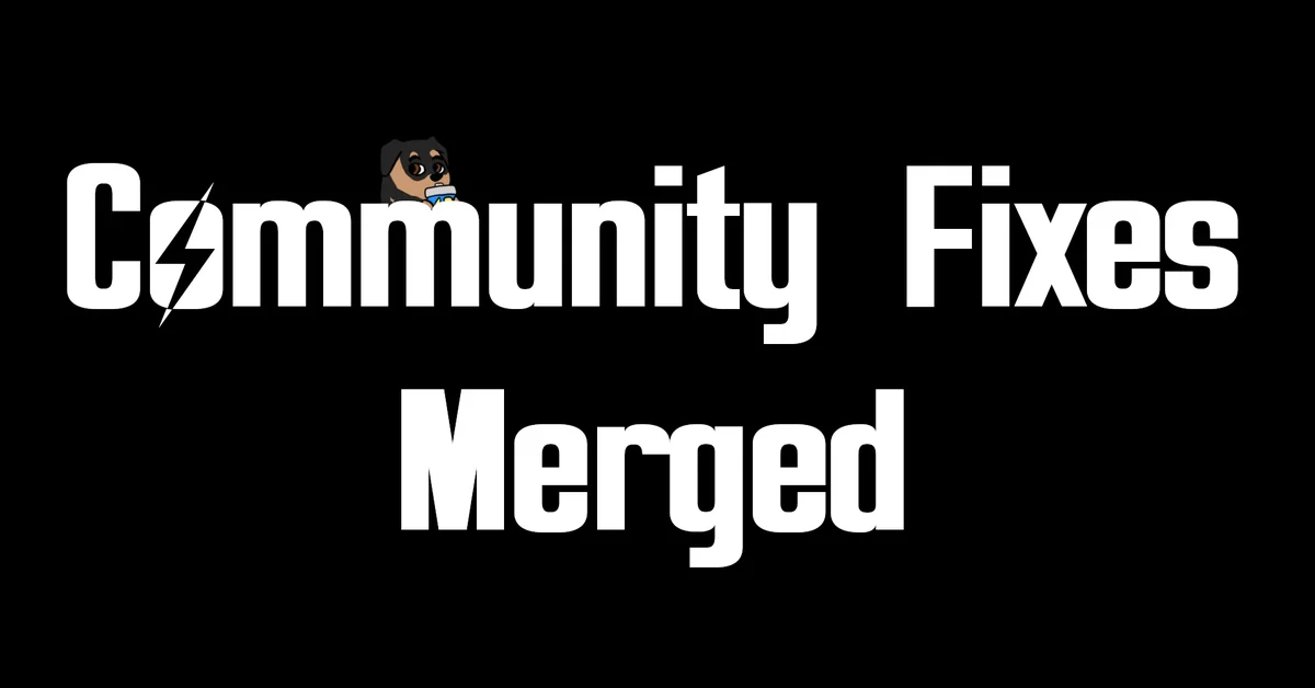 Community Fixes Merged mod for Fallout 4 by The Community