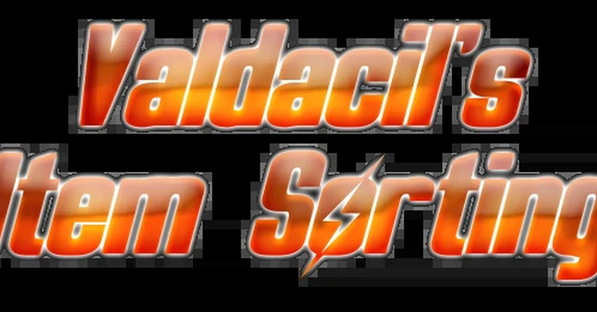 Valdacil's Item Sorting mod for Fallout 4 by Valdacil