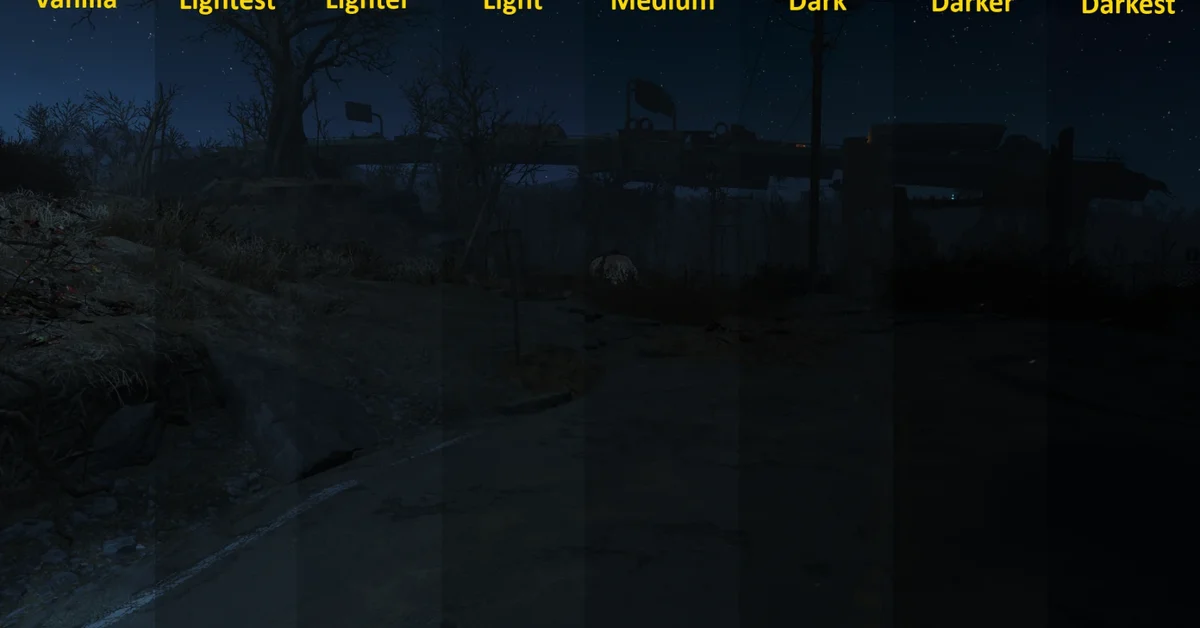 Darker Nights mod for Fallout 4 by unforbidable