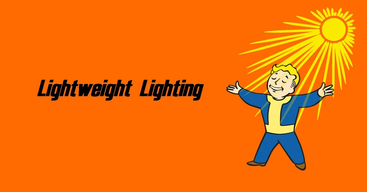 Lightweight Lighting mod for Fallout 4 by SpringHeelJon