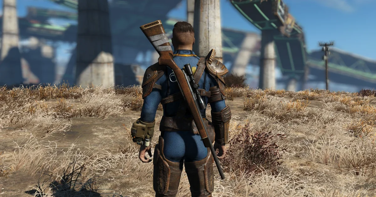 Classic Holstered Weapons System mod for Fallout 4 by shavkacagarikia