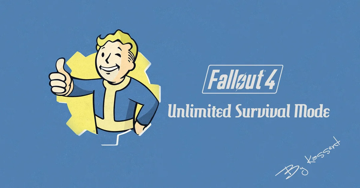 Unlimited Survival Mode mod for Fallout 4 by Kassent