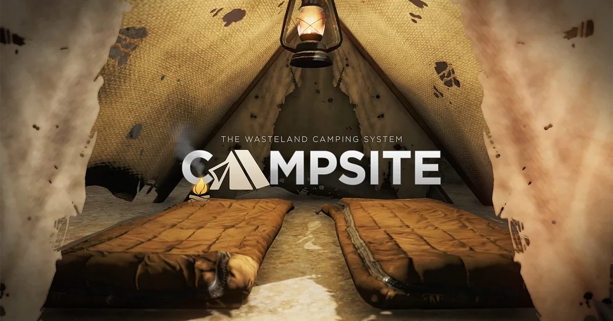 Campsite mod for Fallout 4 by fadingsignal