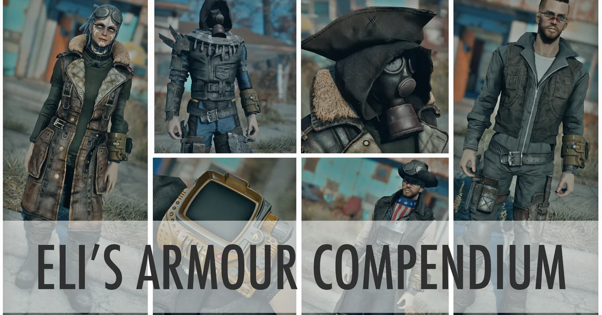 Eli's Armour Compendium mod for Fallout 4 by Elianora