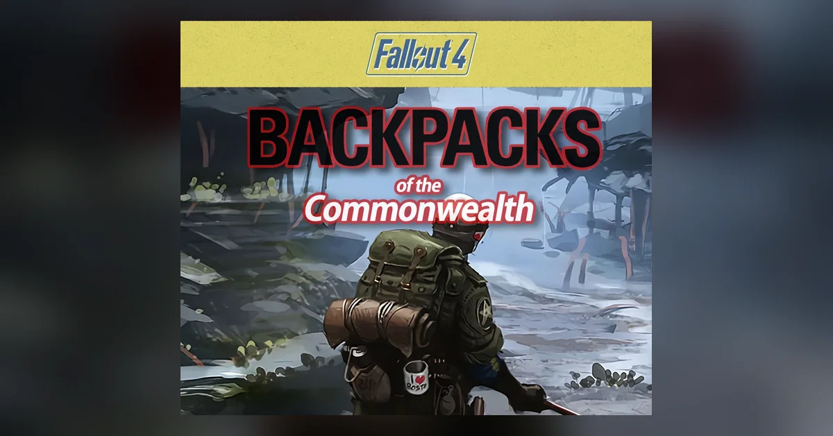 Backpacks of the Commonwealth mod for Fallout 4 by BmanBlazer