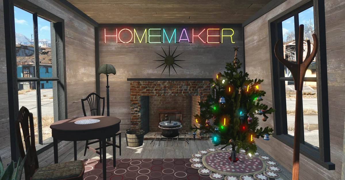 Homemaker mod for Fallout 4 by bombasticmori (maintained by Damanding)