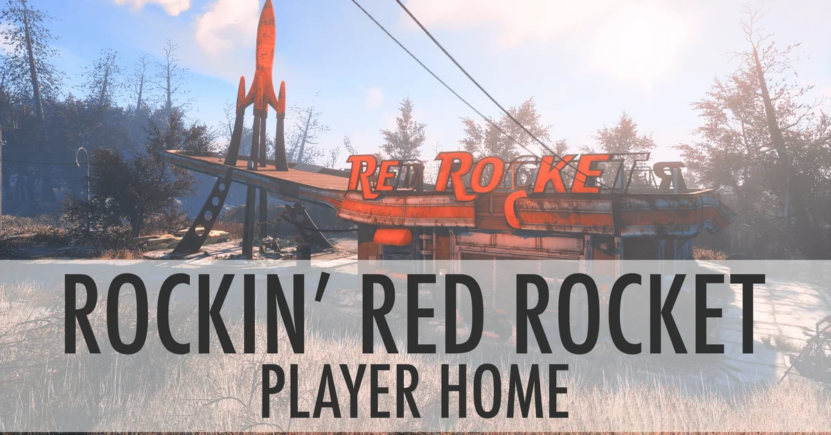 Rockin' Red Rocket mod for Fallout 4 by Elianora