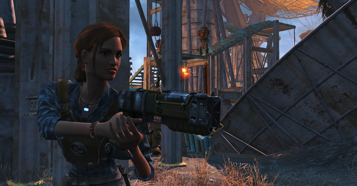 Heather Casdin mod for Fallout 4 by llamaRCA