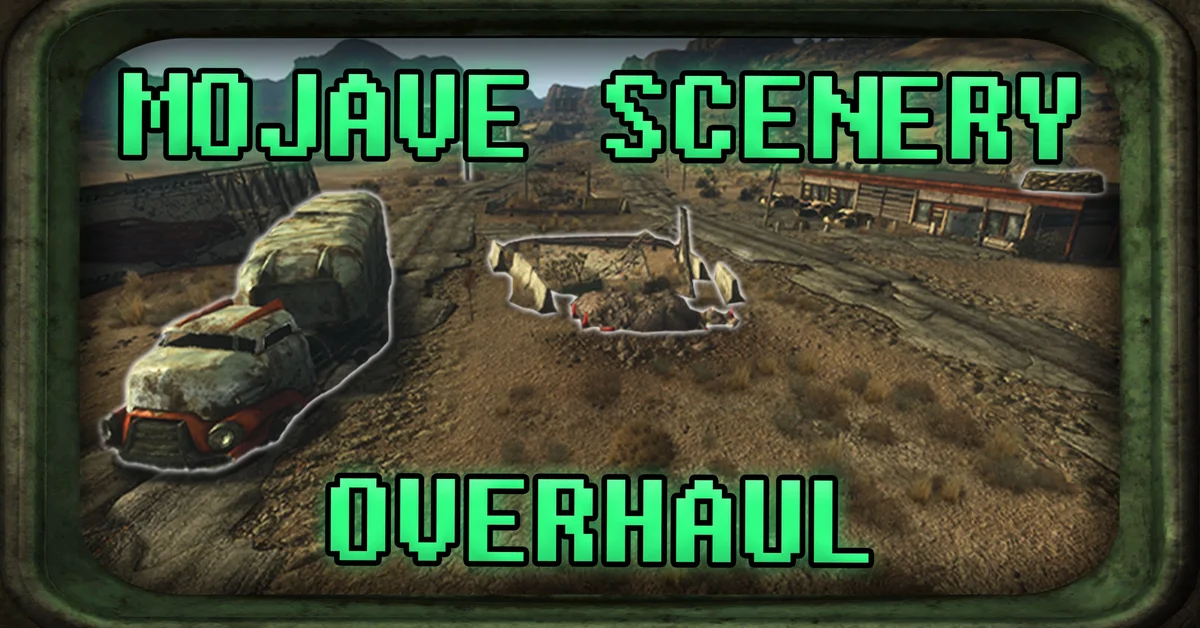 Mojave Scenery Overhaul mod for Fallout New Vegas by Biggie404