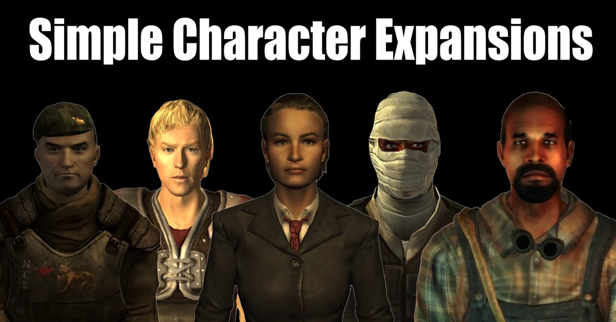 Simple Character Expansions mod for Fallout New Vegas by Machienzo and SupaSTO