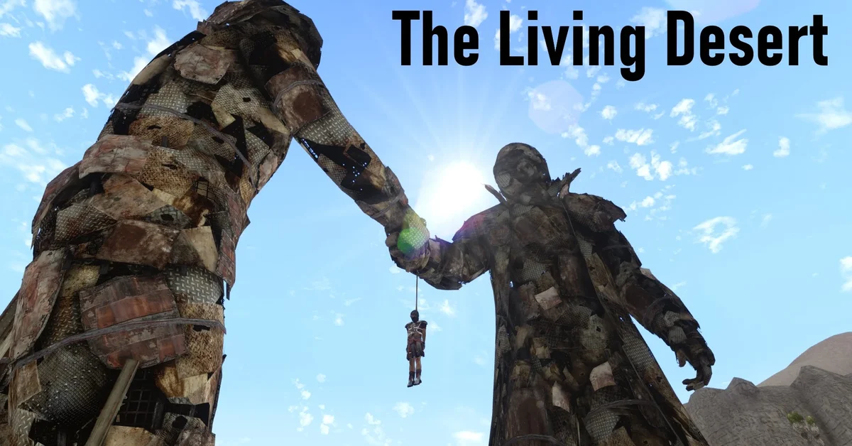 The Living Desert mod for Fallout New Vegas by ElPascal and friends
