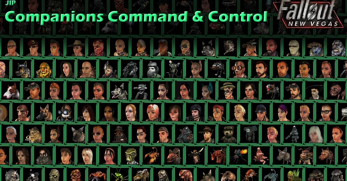 JIP Companions Command and Control mod for Fallout New Vegas by jazzisparis