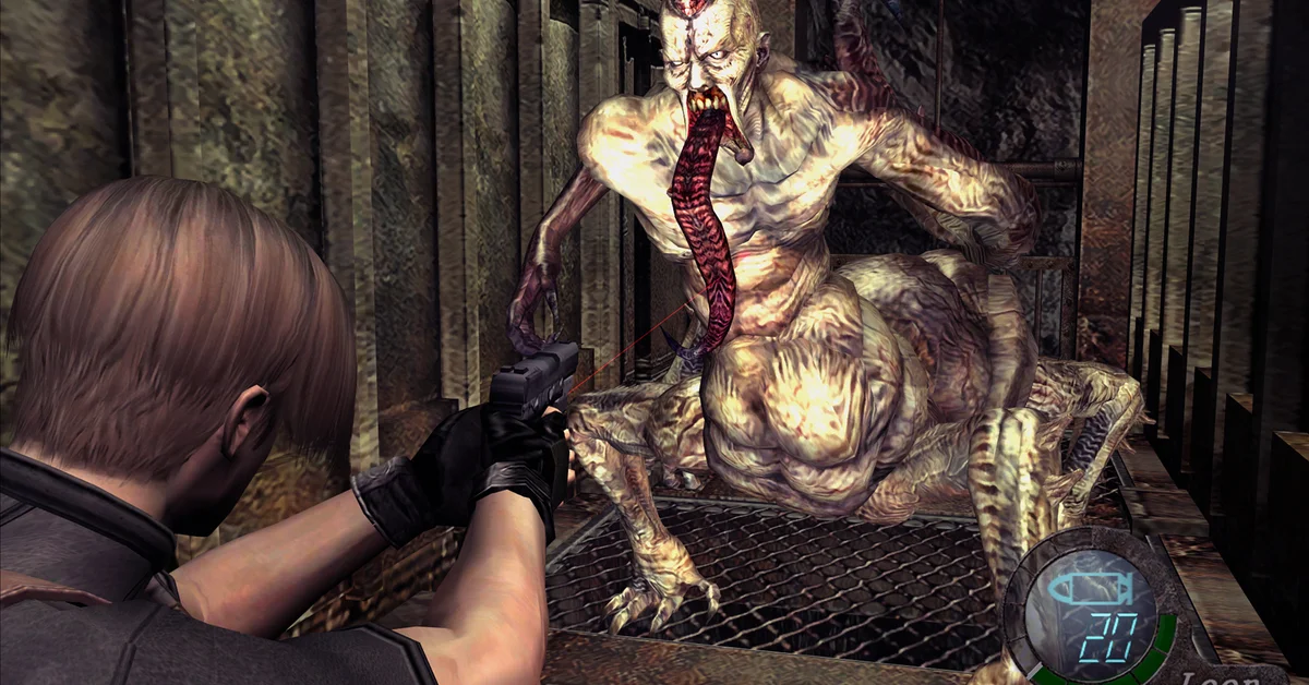 Resident Evil 4 on GameCube
