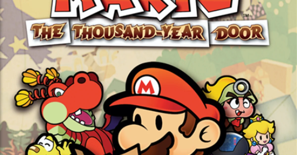 Paper Mario The Thousand-Year Door on GameCube