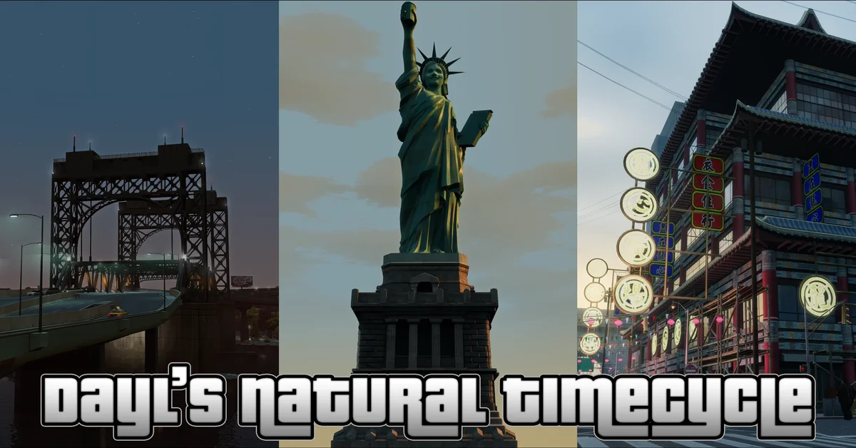 DayL's Natural Timecycle mod for GTA 4 by DayL