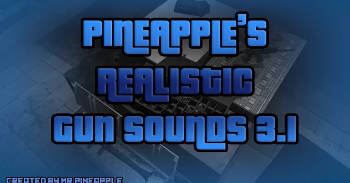 Pineapple's Realistic Gun Sounds mod for GTA 4 by MrPayneapple
