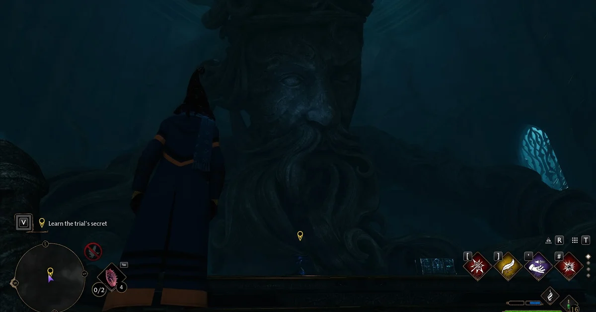 Percival Rackham Trial Bug Fix mod for Hogwarts Legacy by icouldifiwantedto