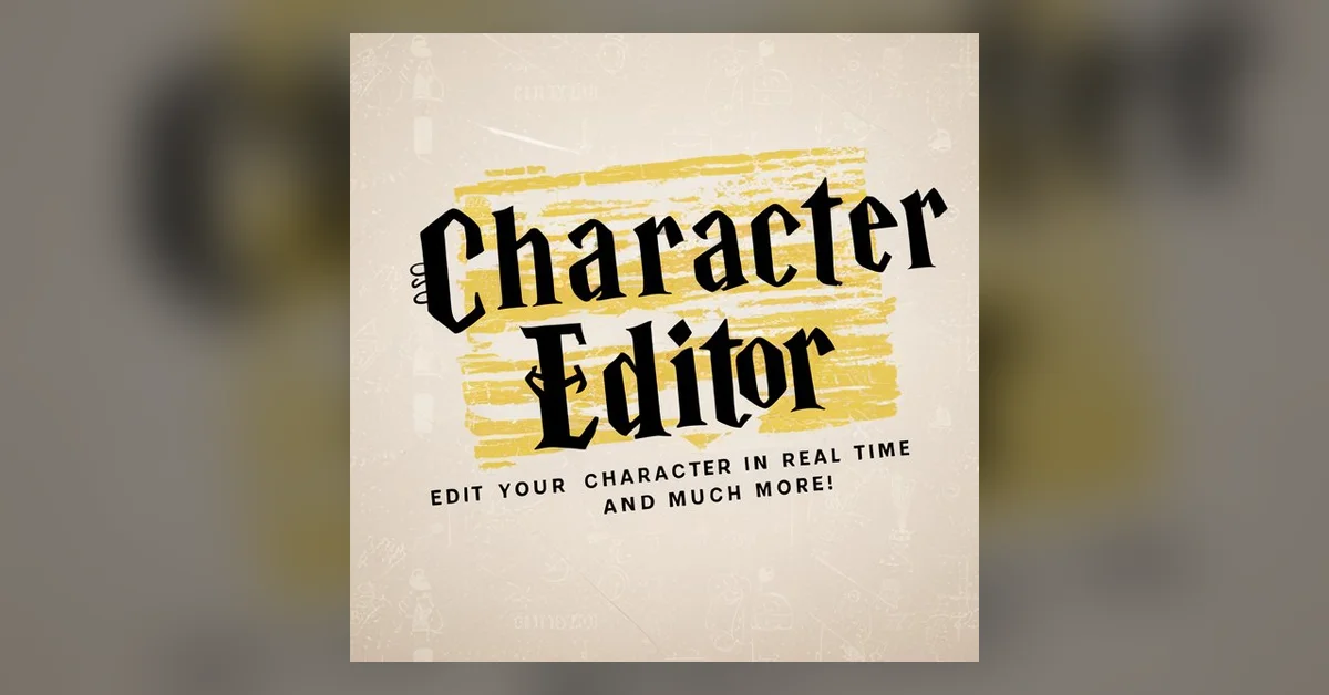 Character Editor mod for Hogwarts Legacy by nathdev