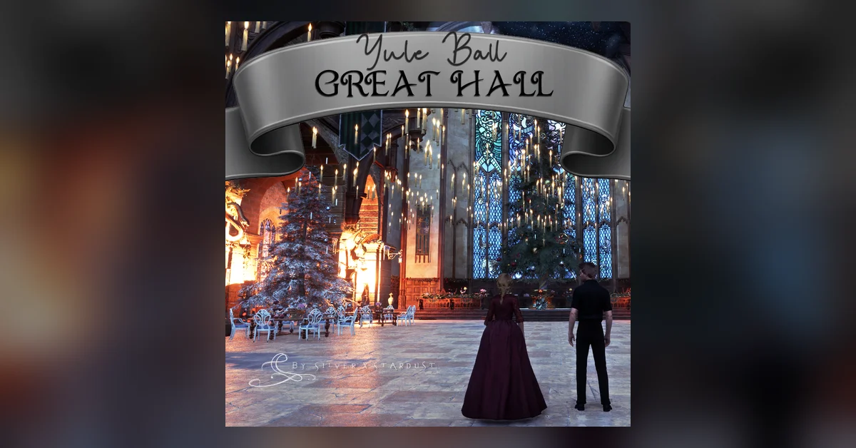 Yule Ball Great Hall mod for Hogwarts Legacy by SilverxStardust