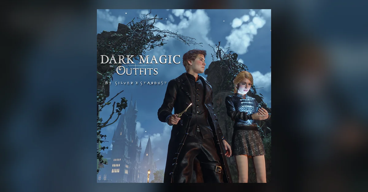 Dark Magic Outfits mod for Hogwarts Legacy by SilverxStardust