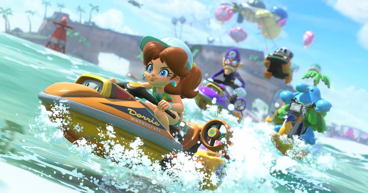 Mario Kart World official screenshot