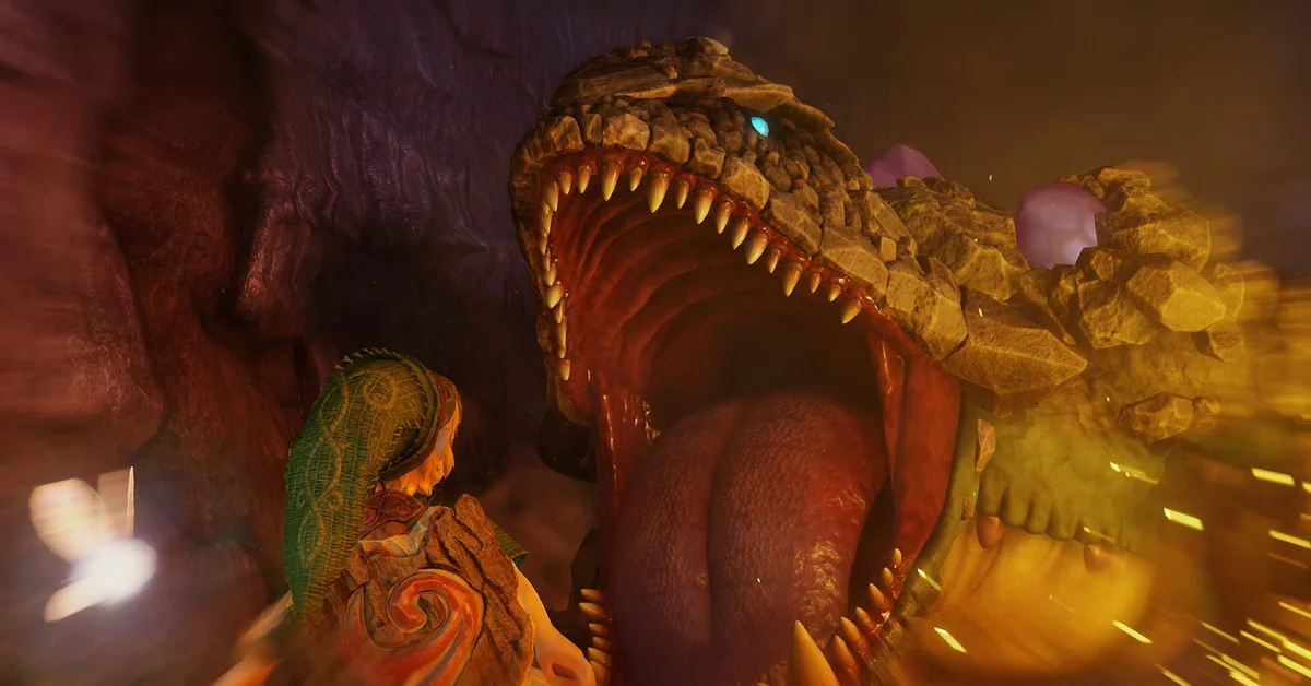 King Dodongo boss fight