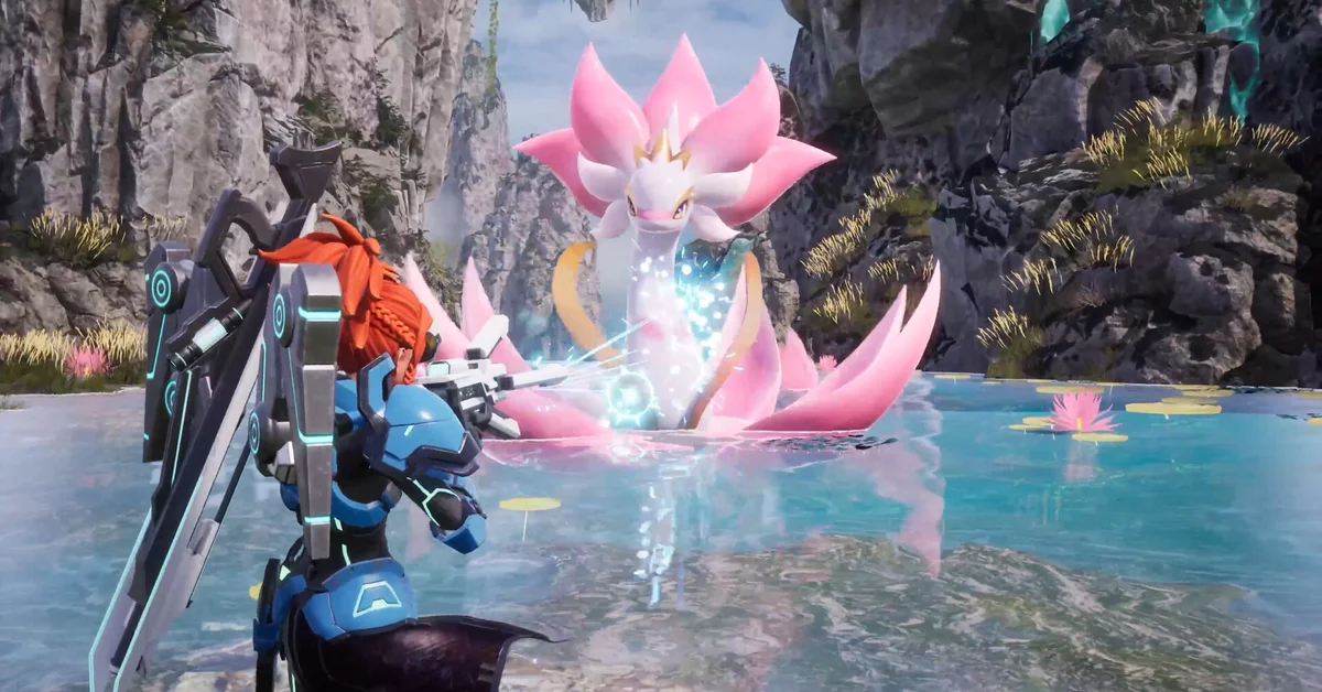 Palworld gameplay