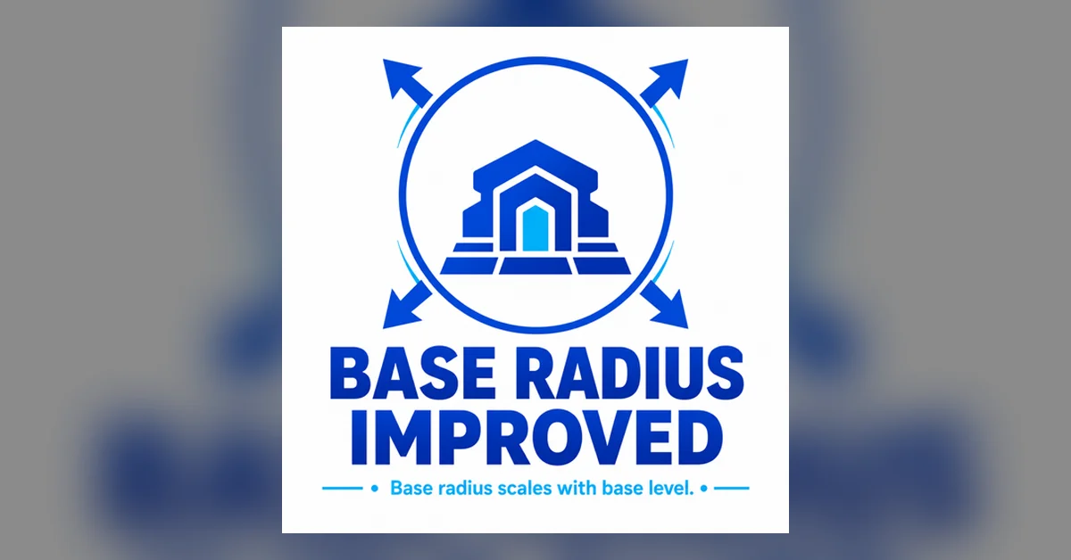 Base Radius Improved mod for Palworld by nossr50