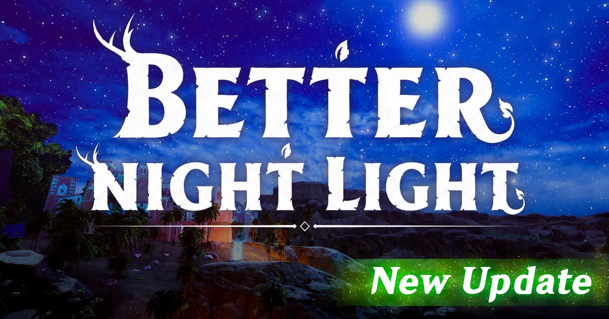 Better Night Light mod for Palworld by LPYRO