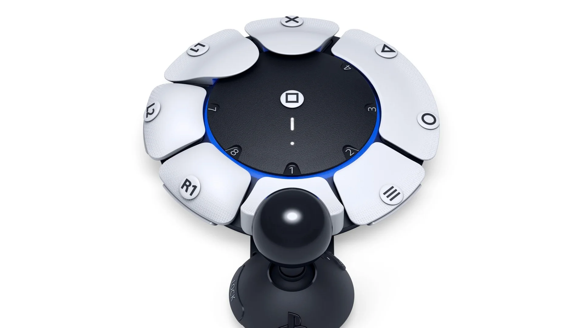 Official Sony product image of the Project Leonardo accessibility controller for PS5, which Sony announced at CES